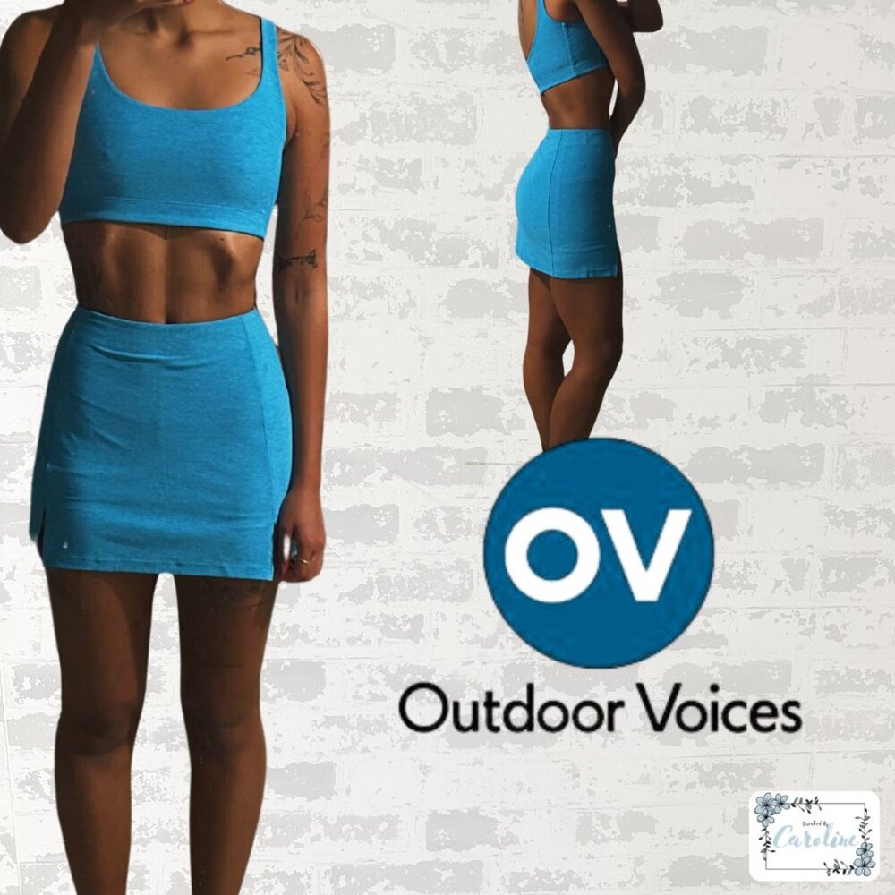 Adorable Outdoor Voices Warmup Skort Set